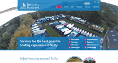 Desktop Screenshot of bennettboatyard.com