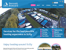 Tablet Screenshot of bennettboatyard.com